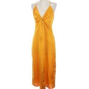 Express Yellow Cocktail Dress